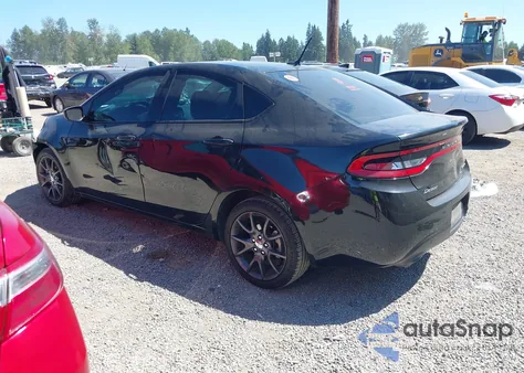 2016 Dodge Dart Turdo z USA, uszkodzony, nr VIN 1C3CDFFH7GD796156